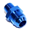 -10AN Male to 3/8NPT Male Thread Aluminum Hose End Fitting Adapter Blue