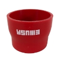 1Pcs Universal 4" to 3.5" Red 4-Ply Straight Silicone Hose Coupler