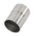 1x 2 1/2" OD to 2 1/2" ID Tailpipe Extension SS Pipe Coupling Connector Adapter