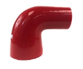 2" To 3" Red 90 Degree Silicone hose Coupler 4 layer polyester