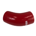 2.5" 63mm 45 degree Turbo/Intake/Intercooler Silicone Coupler Hose Red