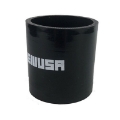 2.5" to 2.5" 64mm 0 Degree Silicone Hose Intake Intercooler Coupler Pipe Black