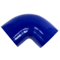 3" to 3" 4-Ply Universal Blue 90 Degree Elbow Coupler Reducer Silicone Hose