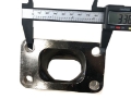 Picture of 45 Degree SS T3 Adapter + Gasket Fit T3 T3/T4 T70 GT35 HX35W HX40W Turbo