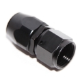 AN-12 AN12 Straight Swivel Fuel Oil Gas Line Hose End Fitting Adapter BLACK