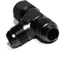 Picture of AN10 10-AN Female to AN10 10-AN Male Black 3-Way Tee T-Piece Fitting Adapter