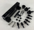 Picture of Black 1/8NPT 6 Port Vacuum Manifold Kit fit Turbo Boost Intake Manifold 