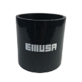 Black 2.75" 3-Ply straight turbo/intake/intercooler piping silicone Coupler Hose