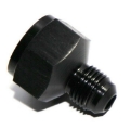 Black Straight AN10 10AN Female to AN-6 Male Swivel Fuel Oil Gas Line Fitting