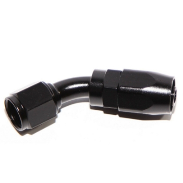Black+Black AN-6 AN6 45° Swivel-Seal Fuel Oil Gas Line Hose End Fitting Adapter