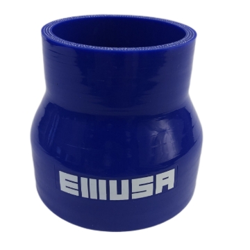 Brand NEW 2.25" to 3" Blue Straight Silicone hose Coupler 4 layer polyester