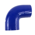 Brand NEW 2.5" Blue 90 Degree Silicone hose Coupler 4 layer polyester high