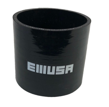 Brand NEW 3" Black Straight Silicone hose Coupler 4 layer polyester high Temp