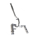 Picture of Dual 4" Tip Muffler Catback Exhaust System for13-16 Scion FR-S/13-20 Subaru BRZ