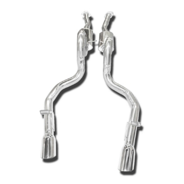 Picture of Dual Catback Exhaust fit 94-98 Ford Mustang V8 4.6 5.0L ONLY 3.5" Tip OD