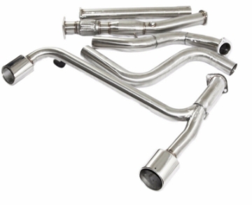 Picture of Dual Oval Muffler Tip Catback Exhaust& Pipe for 03-05 Dodge Neon SRT-4 2.4T   