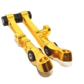 Gold Billet Aluminum Front Left Right Lower Control Arm For 03-04 Nissan 350Z