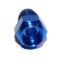 New 4AN AN-4 Male Thread Straight Weld on Flare Aluminum Anodized Fitting BLUE