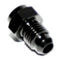 New -4AN Male to Weld-On straight Flare Hose End Fitting Adapter Black