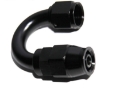 Picture of New AN8 8AN AN-8 180 Degree Swivel Fuel Oil Gas Line PTFE Hose End Fitting Black