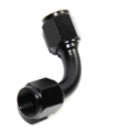 Picture of (one) AN4 Female to 4AN AN-4 Female 90 Degree Flare Swivel Fitting Adapter Black