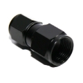 (one) Straight AN8 8AN to AN-10 Female Swivel Fuel Oil Gas Line Fitting Black