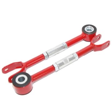Red Rear Adjustable Toe Arm for Infiniti G35 03-07 Base Sedan 4D/Coupe 2D
