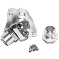 Silver Swivel Neck Thermostat Housing for K-Serie Swap K20 K20A K20A2 K20Z1 K24A