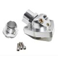 Silver Swivel Neck Thermostat Housing for K-Serie Swap K20 K20A K20A2 K20Z1 K24A