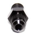 Straight Black -6AN Male to 1/4NPT Male Hose End Fitting Adapter Flare Universal