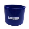 Universal 3.5" 4-Ply Straight Silicone Hose Intercooler Coupler Turbo Blue