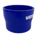 Universal 3.5" To 4" Straight 89mm-102mm Reducer Silicone Hose Coupler Blue