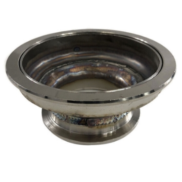 Universal 4" to 2.5" V-band Flange Adapter Turbo Flange Conversion Adapter New