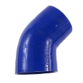 Universal 45 Degree Blue Silicone 3" Coupler 45 Degree Angled Elbow Hose 4-Ply