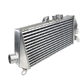 Universal Aluminum Intercooler Front 2" I/O Overall size 27"x12"x4.5" Tube & Fin