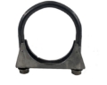 Picture of Universal Mild Steel Saddle U-Bolt Muffler / Exhaust Clamp, 2.5 Inch