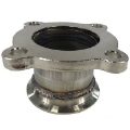 Universal Steel 2.5" V-Band Flange to GT35 GT3582 4 Bolts Flange Adapter