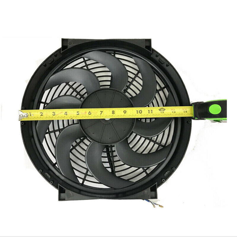 14-high-performance-electric-slim-radiator-cooling-fan-wmounting-kit ...